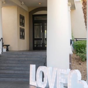 White Marquee Letters & Numbers