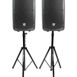 2000 Watt Speaker Set and Stands