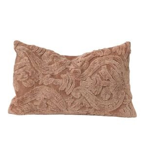 Blushy Brocade Pillow – 16″x26″