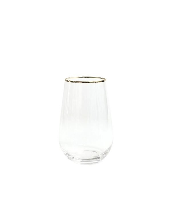 17.25 oz Chloe Clear Stemless Wine/Water