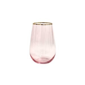 17.25 Chloe Rose Stemless Wine/Water