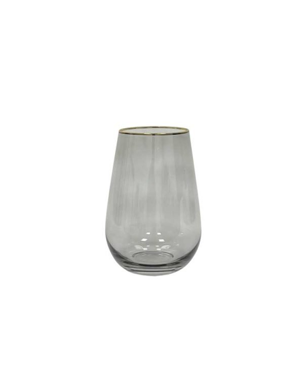 17.25 oz Chloe Smoke Stemless Wine/Water