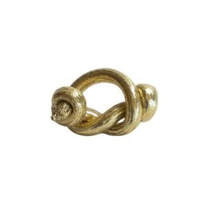 Napkin Ring – Gold Rope