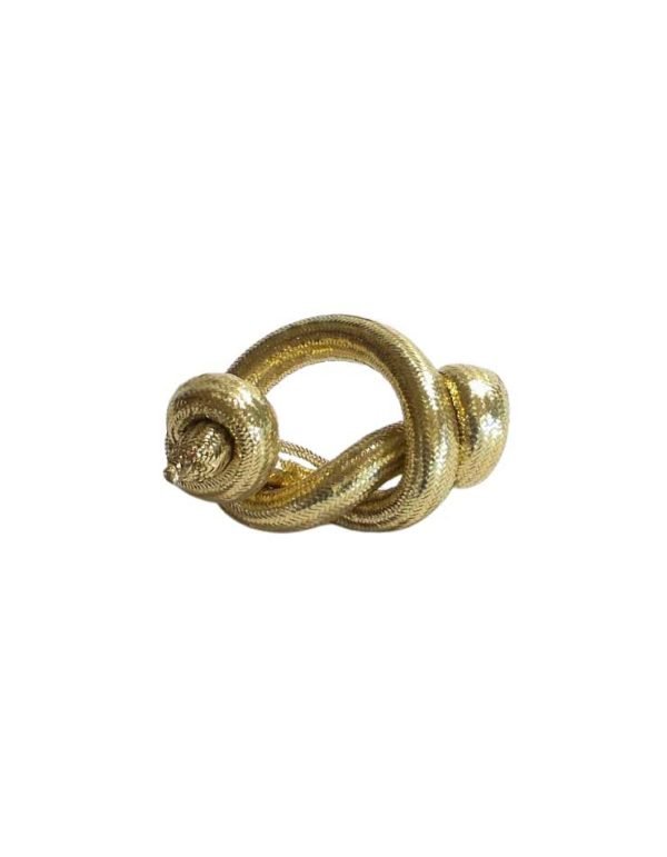 Napkin Ring – Gold Rope