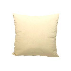 Ivory Velvet Pillow – 20″x20″