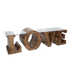 Mission Brown Love Table