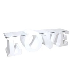 White Love Table