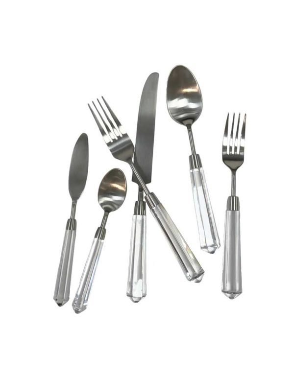 Lucite + Silver