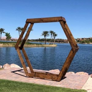 Mission Brown Hexagon Arch