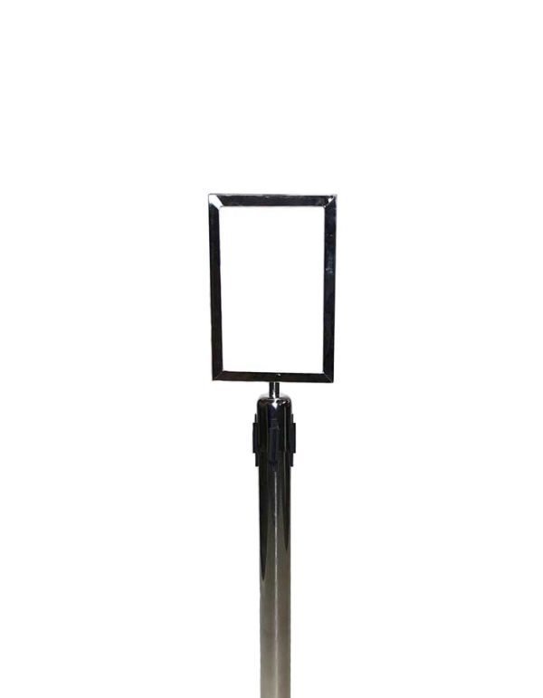 Stanchion Sign Frame