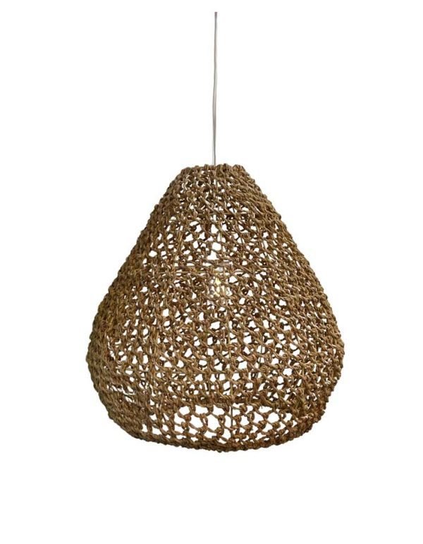 Teardrop Seagrass Pendant