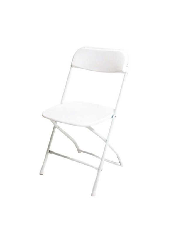 Folding Chair – White