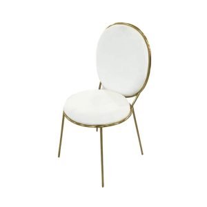 BEST TRADE 2 | Ava Chair – White + Gold