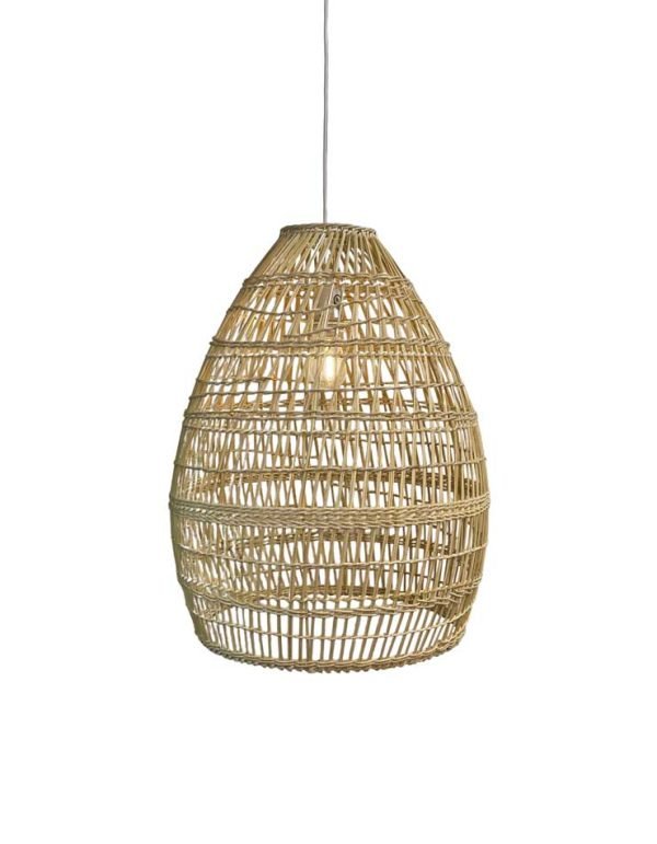 Woven Bamboo Pendant