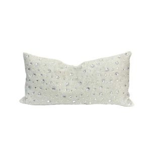 Beaded Diamonds Pillow – 12″x24″