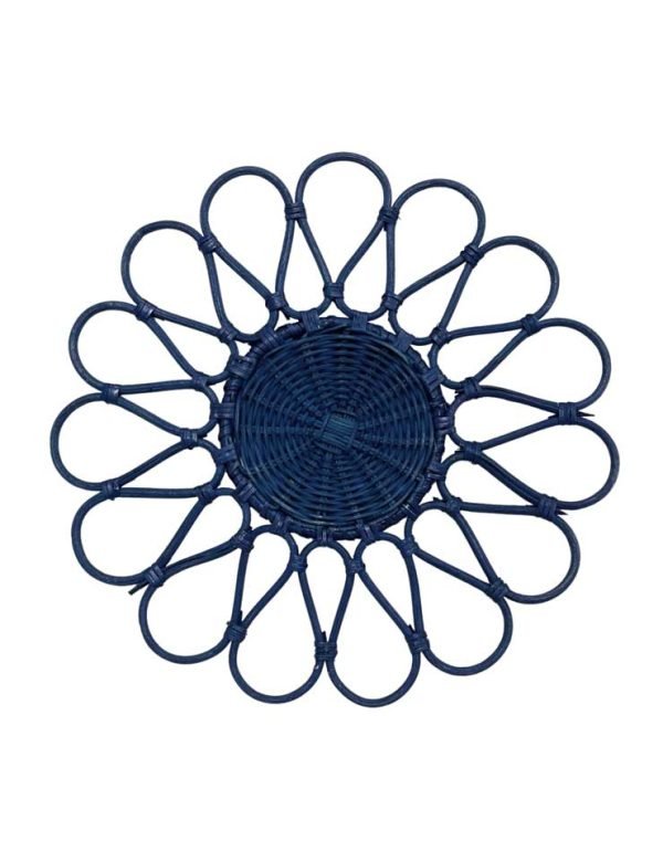 Blue Petal Charger