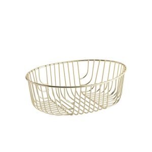 Luxe Gold Bread Basket