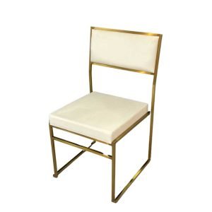 BEST TRADE 2 | Ava Chair – White + Gold