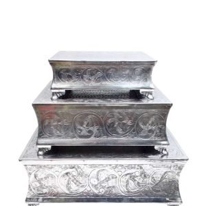 Square Aluminum Cake Stands